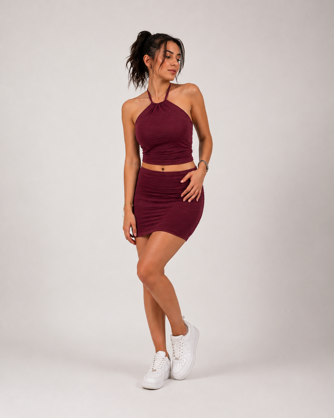 Mini Skirt Set